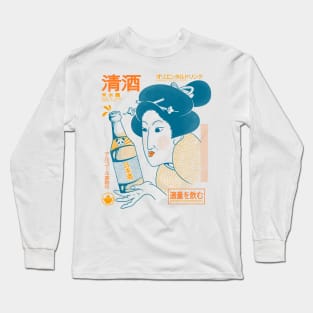 Oriental Drink Long Sleeve T-Shirt